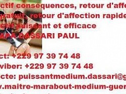 La clairvoyance du Marabout du Retour Affectif Immédiat MEDIUM PAUL